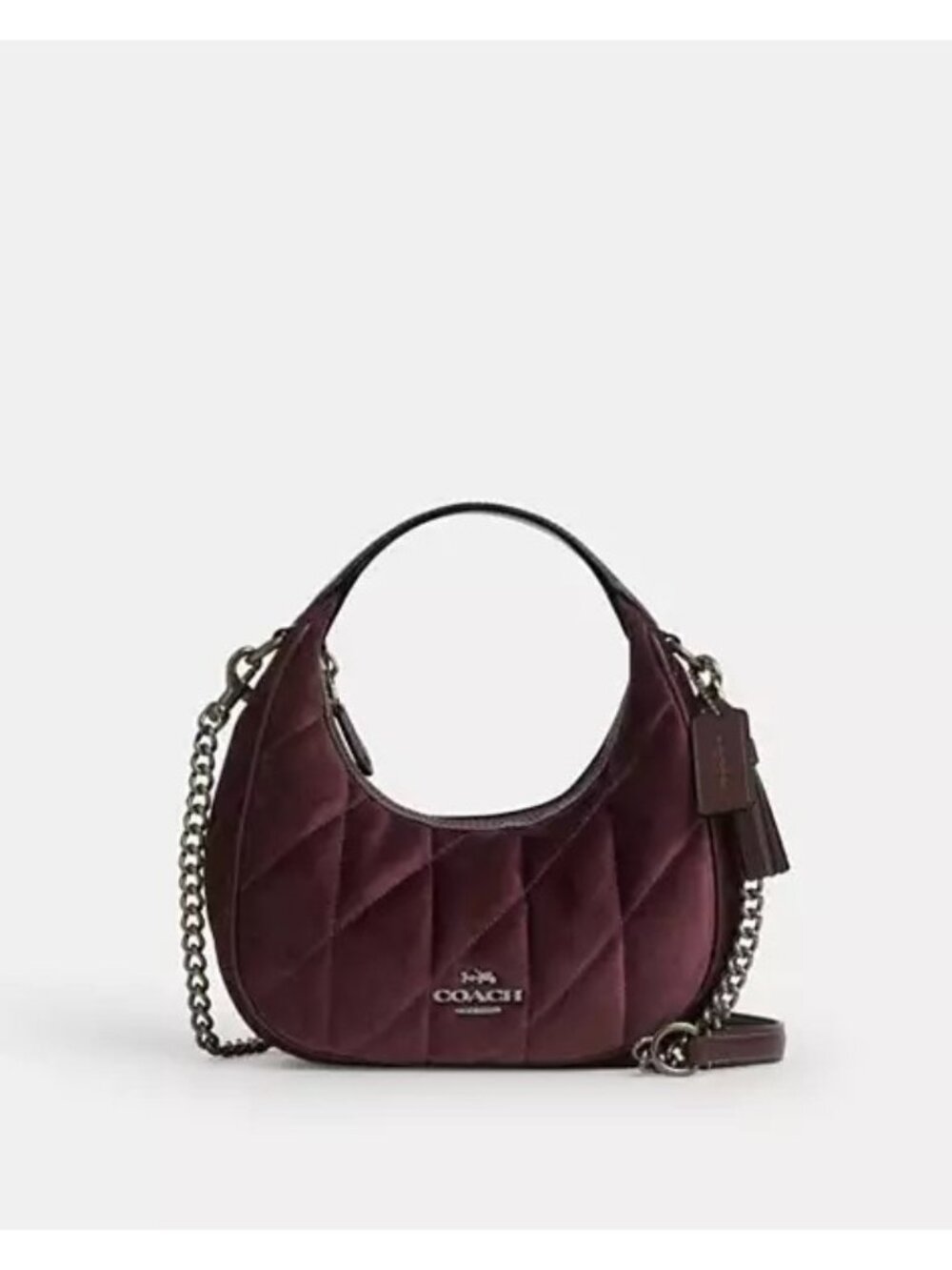 Coach Carmen Mini Crossbody Bag With Quilting